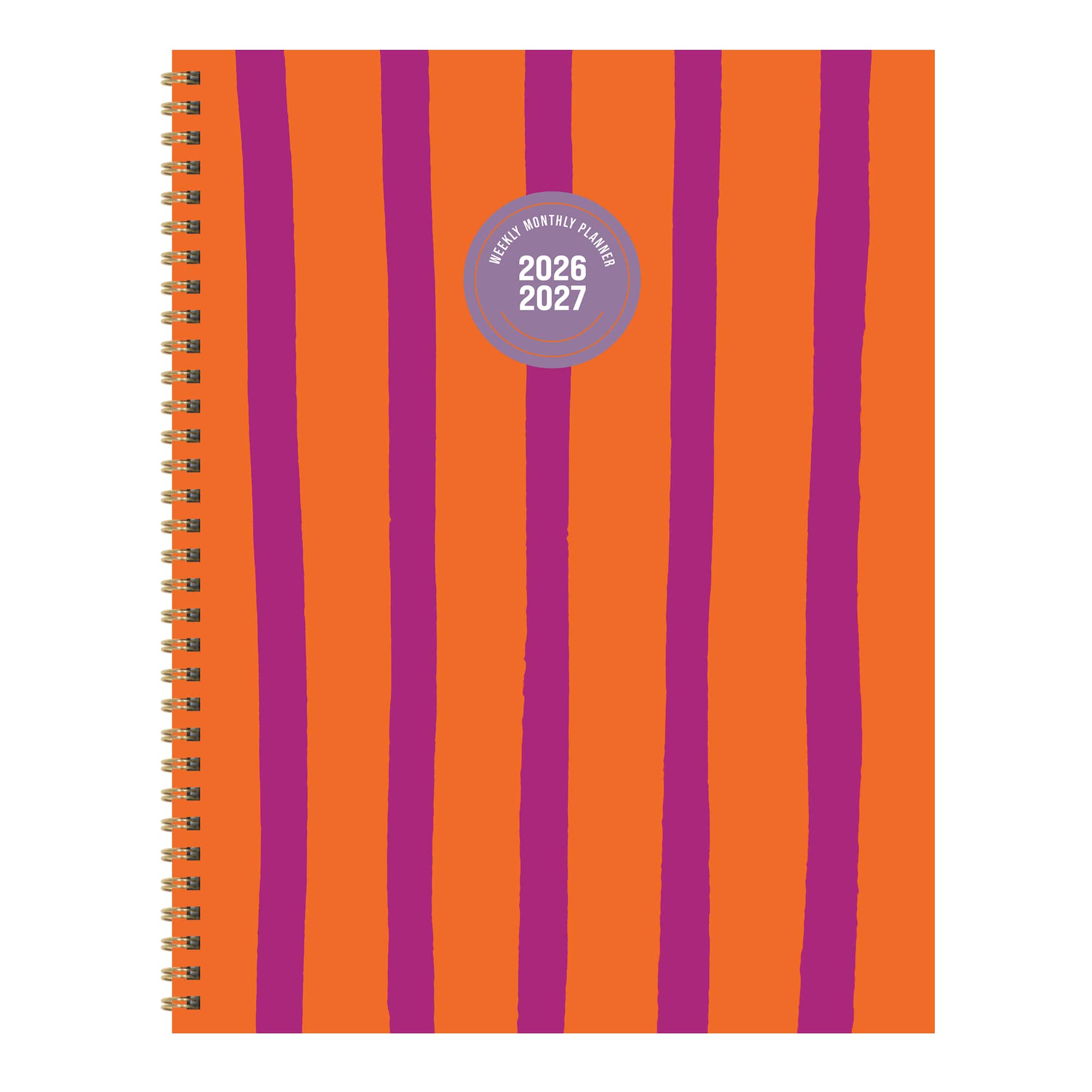 TF Publishing Large Statement Stripe Weekly Monthly Planner